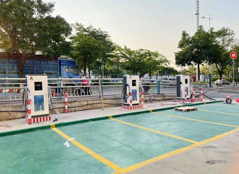 佛山南海三洲村120kw雙槍直流充電站項 佛山南海三洲村120kw雙槍直流充電站項