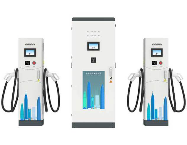 180KW分體四槍直流充電樁-星河系列
